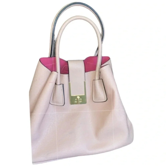 Aldo classic canvas  nude tote - Picture 1 of 16